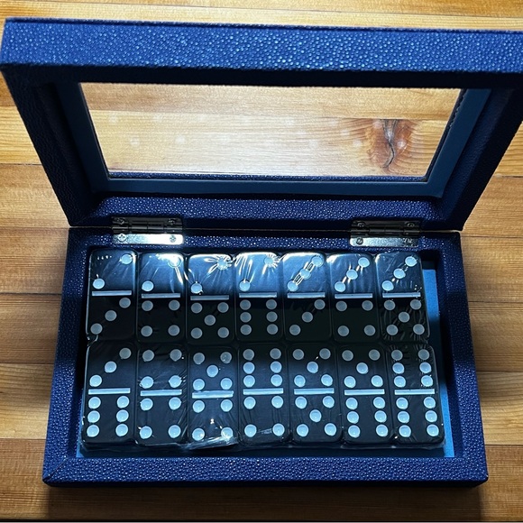 NWT Brouk and Co Luxurious ONYX domino set - Picture 2 of 5